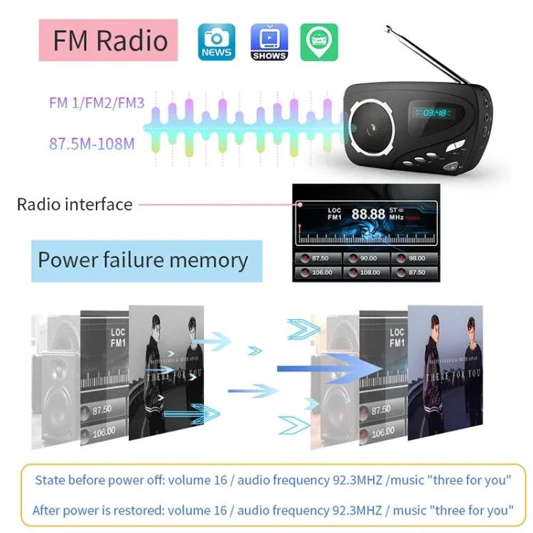 Đầu thu radio ô tô đa năng MP5 4.1 inch 7805, Hỗ trợ FM & Bluetooth & thẻ TF với điều khiển từ xa, 7805