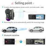 Đầu thu radio ô tô đa năng MP5 4.1 inch 7805, Hỗ trợ FM & Bluetooth & thẻ TF với điều khiển từ xa, 7805