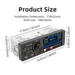 Đầu thu radio ô tô đa năng MP5 màn hình cảm ứng 4.1 inch SWM-7805C, Hỗ trợ FM & Bluetooth & thẻ TF với điều khiển từ xa, SWM-7805C