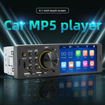 Đầu thu radio ô tô đa năng MP5 màn hình cảm ứng 4.1 inch SWM-7805C, Hỗ trợ FM & Bluetooth & thẻ TF với điều khiển từ xa, SWM-7805C