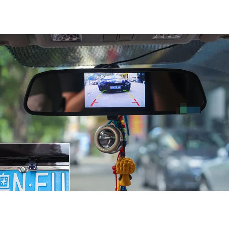 Màn hình ô tô màu TFT-LCD 5.0 inch 480*272, Hỗ trợ chức năng tự động chuyển màn hình khi lùi, 5.0 inch 480*272