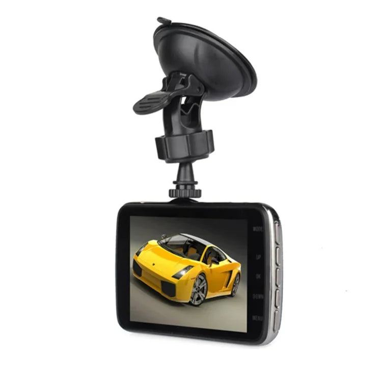 Ghi hình video HD 4 inch màn hình HD cho xe hơi với camera F2.0 riêng biệt, 12MP góc rộng 170 độ / quay vòng phía sau / ghi hình cảm biến G / WDR Full HD / camera trước 1080P / camera sau 720P / hỗ trợ thẻ TF 32G, 4 inch
