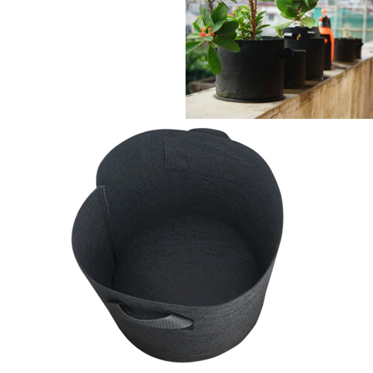Túi trồng cây 10 gallon bằng vải không dệt dày, có tay cầm, túi thông khí