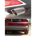 Car Styling Stainless Steel Exhaust Tail Muffler Tip Pipe for VW Volkswagen 1.6T Swept Volume, 1.6T