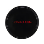 Car Auto Round Soft Rubber Dashboard Anti-slip Pad Mat for Phone / GPS/ MP4/ MP3, Diameter: 8cm, Round Soft Rubber Mat(Black), Round Soft Rubber Mat(Transparent)