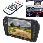 Màn hình ô tô màu TFT-LCD 7 inch 480*234 với đầu phát MP5 Bluetooth, Hỗ trợ chức năng tự động chuyển màn hình khi lùi, 7 inch 480*234