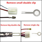 3 PCS Auto Car Rubberized Plug Circuit Board Wire Harness Terminal Extraction Pick Connector Crimp Pin Back Needle Remove Tool, 3 PCS (Rubberized)