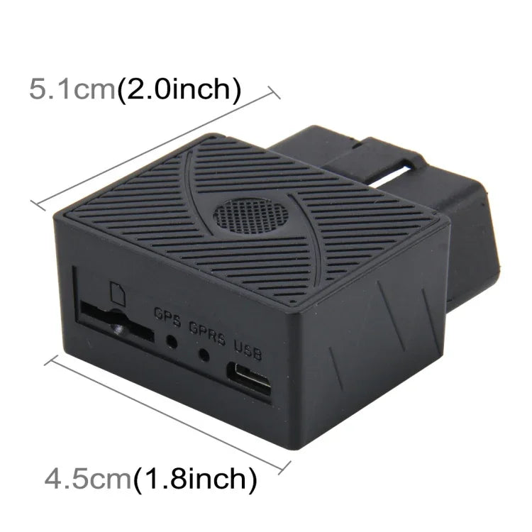 Thiết bị định vị xe OBD GPS (GPS+2G GSM+SMS / GPRS) hệ thống tứ băng tần, hỗ trợ hàng rào điện tử và tra cứu vị trí qua SMS, OBD GPS