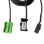 Car Bluetooth Phone Microphone Cable Wiring Harness for Volkswagen RCD510 RNS315, Cable Length: 4m, For Volkswagen