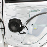 2 PCS 5 inch Car Auto ABS Loudspeaker Base Protection Hollow Cover Holder Mat, Inner Diameter: 12.5cm, 12.5cm