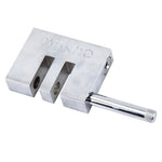 Car Auto Stainless Steel  Anti-theft Clutch Lock Car Brake Safety Lock Tool Accelerator Pedal Lock with Keys Suitable for Clutch Height Under 19.5cm, Clutch Height Under 19.5cm