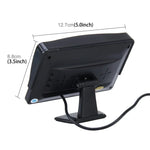 Màn hình xe hơi độ phân giải cao 4.3 inch đa năng với giá đỡ điều chỉnh góc, hỗ trợ chức năng tự động đảo màn hình khi lùi, 4.3 inch