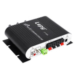 Loa siêu trầm ampli âm thanh xe hơi 2.1CH HIFI, hỗ trợ MP3
