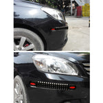 4 PCS Universal Fashion Simple Anti-collision Bar Car Body Protective Strip Car Protective Bar