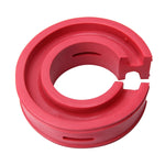 2 PCS Car Auto E Type Shock Absorber Spring Bumper Power Cushion Buffer, Spring Spacing: 17mm, Colloid Height: 38mm(Red), E  Type(Spring Spacing: 17mm, Height: 38mm)