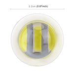 2 PCS T20 / 7440 3W DC 12V 6000K 200LM Car Auto Ceramics Turn Lights / Reversing Light 16LEDs SMD-7020 Lamps, with Projector Lens, T20 / 7440