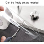Băng keo cao su acrylic chống thấm nước và chống ẩm cho nhà bếp và phòng tắm, băng keo chống mốc, kích thước: 3cm x 3m, độ dày: 0.5mm, 3cm x 3m