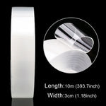 Băng keo cao su acrylic chống thấm nước và chống ẩm cho nhà bếp và phòng tắm, băng keo chống mốc, kích thước: 3cm x 10m, độ dày: 0.5mm, 3cm x 10m