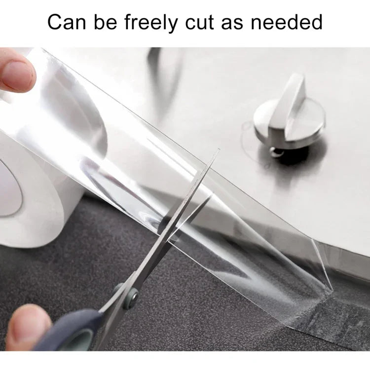 Băng keo cao su acrylic chống thấm nước và chống ẩm cho nhà bếp và phòng tắm, băng keo chống mốc, kích thước: 3cm x 10m, độ dày: 0.5mm, 3cm x 10m
