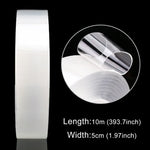 Băng keo cao su acrylic chống thấm nước và chống ẩm cho nhà bếp và phòng tắm, băng keo chống mốc, kích thước: 5cm x 10m, độ dày: 0.5mm, 5cm x 10m
