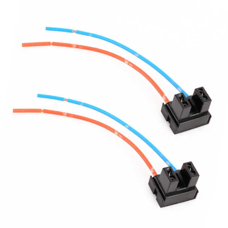 2 PCS Car H7 Elbow Bulb Holder Base Female Socket with Wire, H7