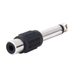 Bộ chuyển đổi âm thanh stereo từ cắm 6,35mm sang RCA cái sang cái, 6,35mm cái sang RCA cái