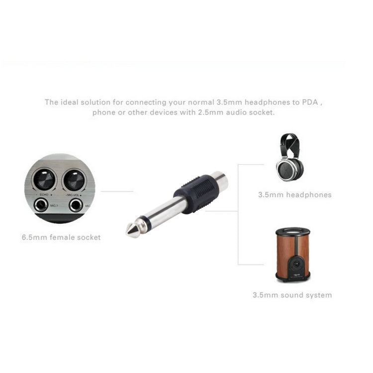 Bộ chuyển đổi âm thanh stereo từ cắm 6,35mm sang RCA cái sang cái, 6,35mm cái sang RCA cái
