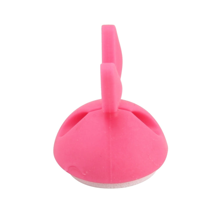 6 PCS CC-941 Rabbit Shape Single Hole Cable Clips Holder, Cable Management System and Cord Organizer Solution, 6 PCS C Rabbit Shape(Black), 6 PCS C Rabbit Shape(Pink), 6 PCS C Rabbit Shape(Green), 6 PCS C Rabbit Shape(Yellow)