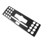 Car Carbon Fiber Center Console Panel Decorative Sticker for Mercedes-Benz W204 C Class 2007-2010, Center Console (C)