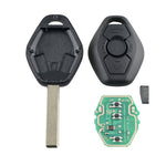 For BMW EWS System Intelligent Remote Control Car Key with Integrated Chip & Battery, Frequency: 433MHz, 433MHz