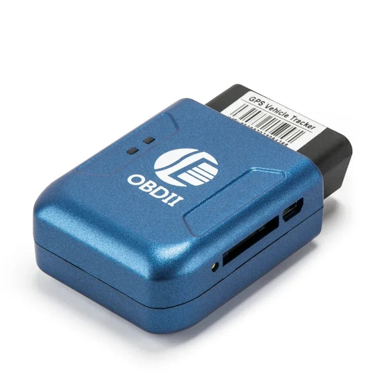 Thiết bị định vị GPS TK206 2G OBD2 thời gian thực GSM tứ băng tần, báo động chống trộm rung, GSM GPRS, thiết bị định vị GPS mini cho xe, TK206 (Đen), TK206 (Xanh)
