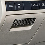 Car Carbon Fiber Main Driving Storage Box Handle Decorative Sticker for Toyota Eighth Generation Camry 2018-2019, Main Driving Storage Box Handle