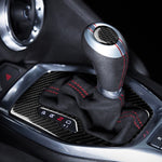 2 in 1 Car Carbon Fiber Gear Frame Decorative Sticker for Chevrolet Camaro 2017-2019, Gear Frame