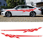 Car Styling Plaid Series PVC Sticker Auto Decorative Sticker, D-373