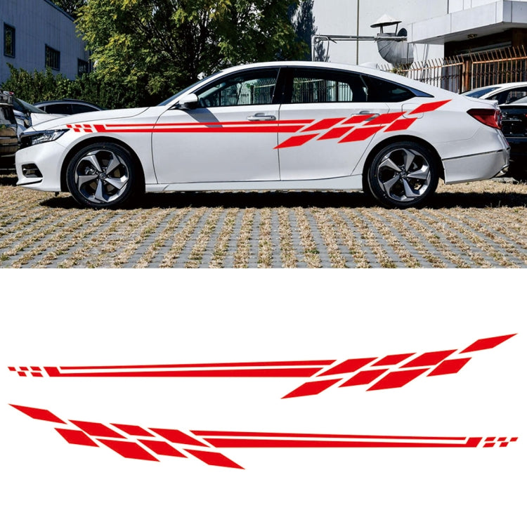 Car Styling Plaid Series PVC Sticker Auto Decorative Sticker, D-373