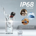 2 PCS S2 H8 / H9 / H11 DC9-36V / 25W / 6000K / 2500LM IP68 Car LED Headlight Lamps, H8 / H9 / H11