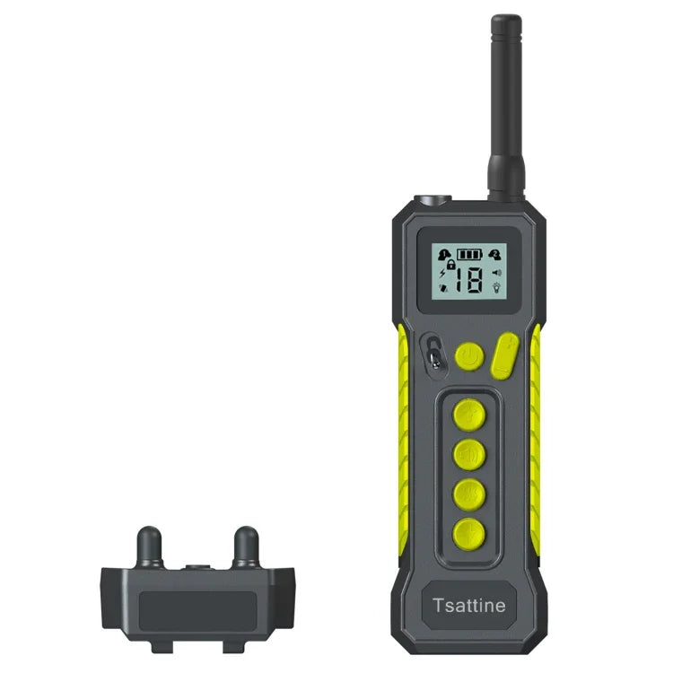 Tsattine T10 IP68 Chống Nước Thiết Bị Huấn Luyện Chó 2000FT Có Đèn LCD, T10