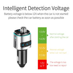 Đèn không khí nhiều màu sắc đa chức năng Bluetooth 5.0 BC42 cho ô tô, hỗ trợ thẻ TF & USB & FM, BC42