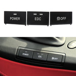 Car No. 1 Center Console Switch Button for BMW 3 Series M3 2005-2012, Left Driving, No. 1