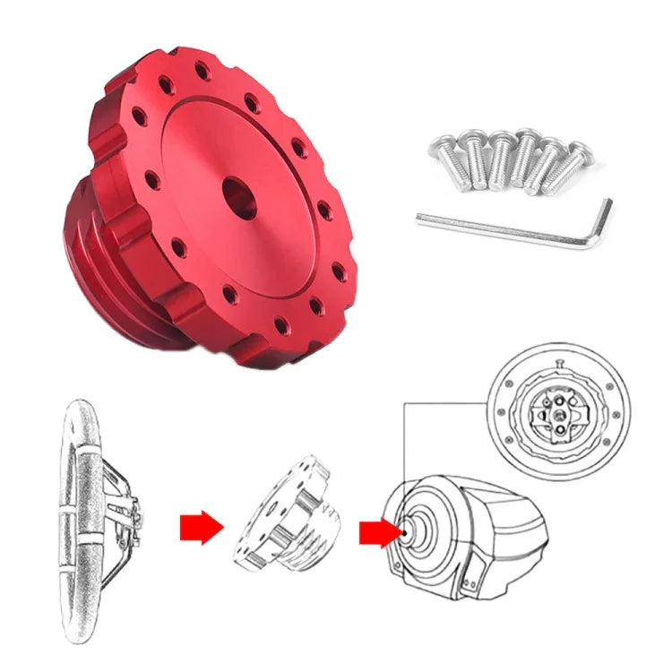 Bộ Chuyển Đổi Kết Nối Vô Lăng Chơi Game Thrustmaster TXT300 T500TS, Dành cho Thrustmaster TXT300 (Đen), Dành cho Thrustmaster TXT300 (Đỏ)