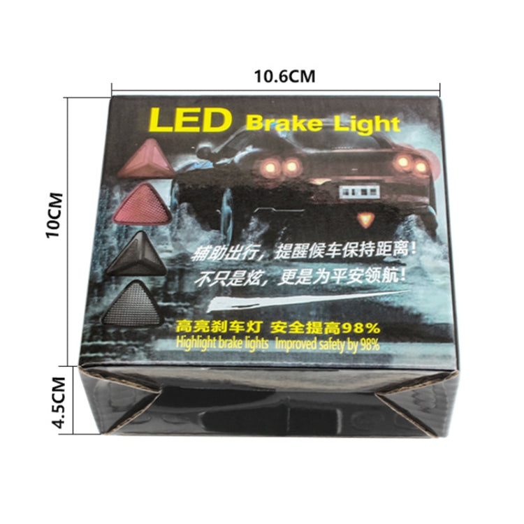 Đèn hậu LED hình tam giác kiểu Y cho xe đạp / xe đạp địa hình, kiểu Y