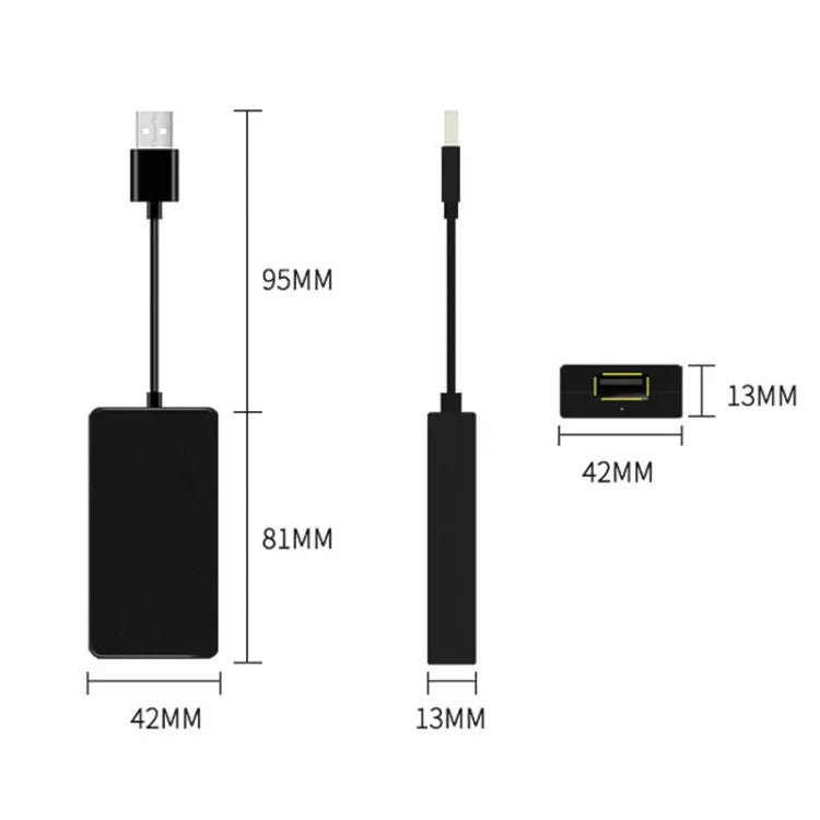 Thiết bị định vị ô tô cho Android / Apple Carplay, Module Bluetooth không dây, Bộ chuyển đổi USB Carplay thông minh, CPC200-Autokit