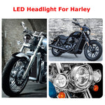 5.75 inch DC12V 6000K-6500K 40W Car LED Headlight for Harley, 5.75 inch, 40W