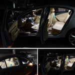 2 PCS 36mm DC12V / 2.5W / 6000K / 170LM 6LEDs SMD-3030 Car Reading Lamp Dome Light, 36mm