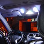 2 PCS 36mm DC12V / 2.5W / 6000K / 170LM 6LEDs SMD-3030 Car Reading Lamp Dome Light, 36mm