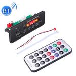 Bảng giải mã MP3 âm thanh 12V 2x3W cho xe hơi, radio FM, thẻ TF, USB, AUX 3.5mm, có Bluetooth, chức năng ghi âm cuộc gọi và điều khiển từ xa, 12V