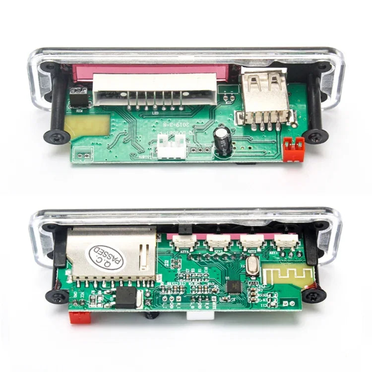 Bảng giải mã máy nghe nhạc MP3 ô tô 5V màn hình màu, radio FM, thẻ SD, USB, có chức năng Bluetooth và điều khiển từ xa, 5V