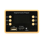 Bảng giải mã MP3 âm thanh màn hình màu 5V cho xe hơi, radio FM, thẻ TF, USB, có chức năng Bluetooth và điều khiển từ xa, 5V