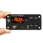 Bảng giải mã máy nghe nhạc MP3 ô tô 5V màn hình màu, Bluetooth 5.0, radio FM, thẻ TF, USB, AUX 3.5mm, có điều khiển từ xa, 5V