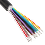 16PIN Male OBD Cable Opening Line OBD 2 Extension Cable for Car Diagnostic Scanner, Cable Length: 30cm, 30cm